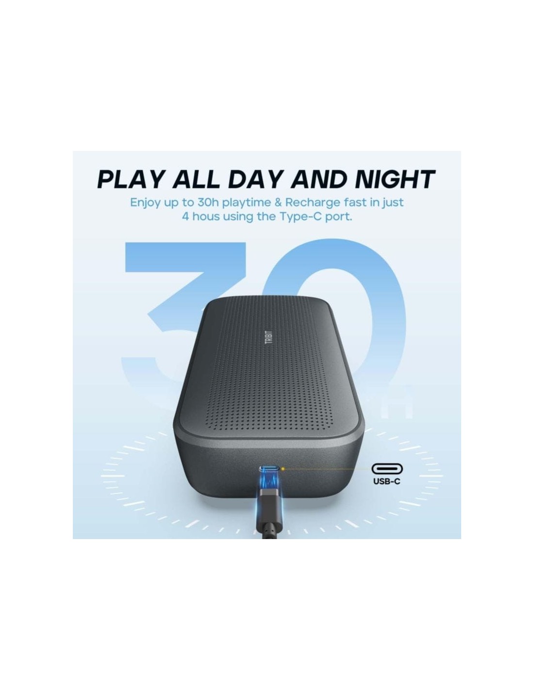 Altavoz Bluetooth Tribit StormBox Flow en Logroño