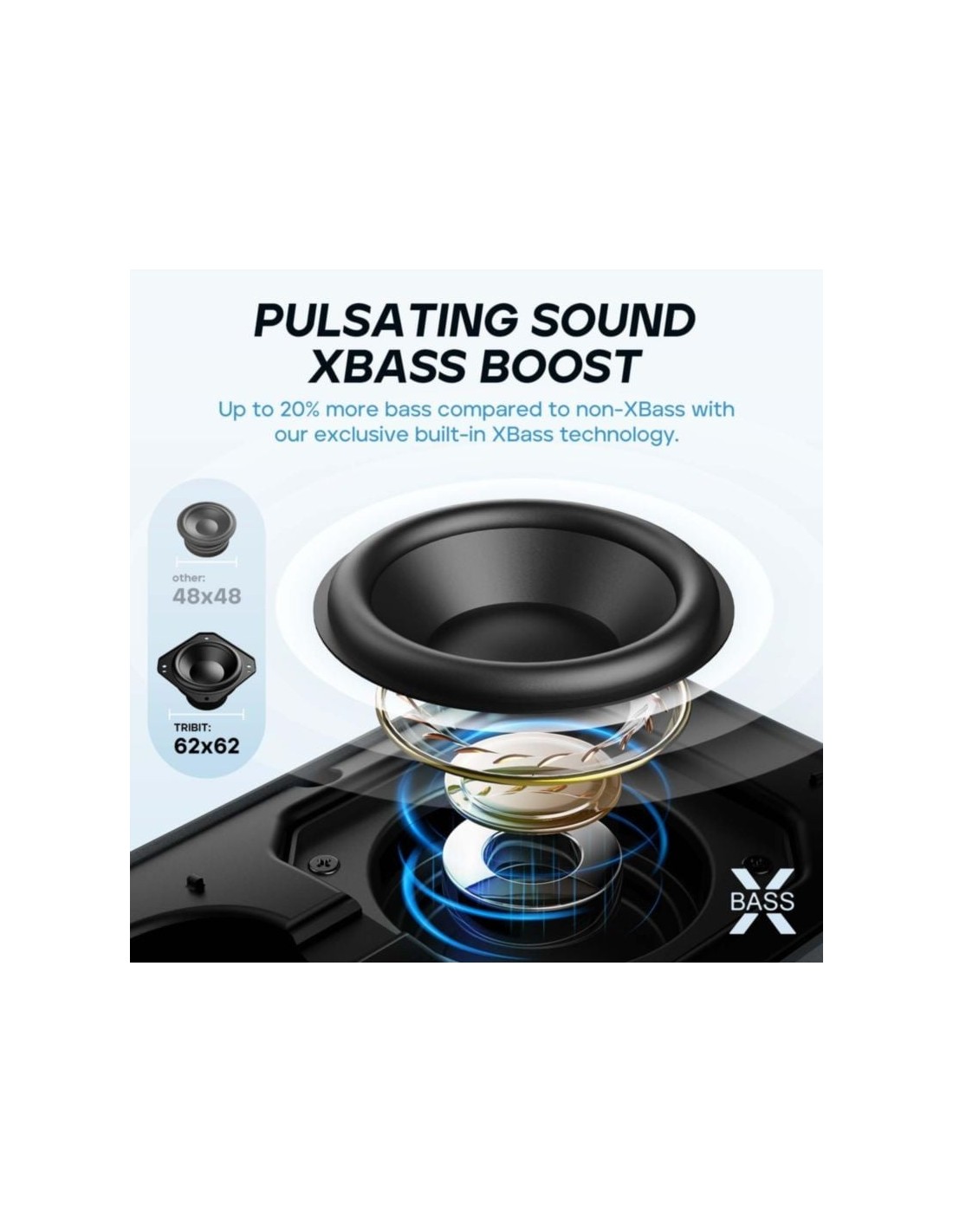 Altavoz Bluetooth Tribit StormBox Flow en Logroño