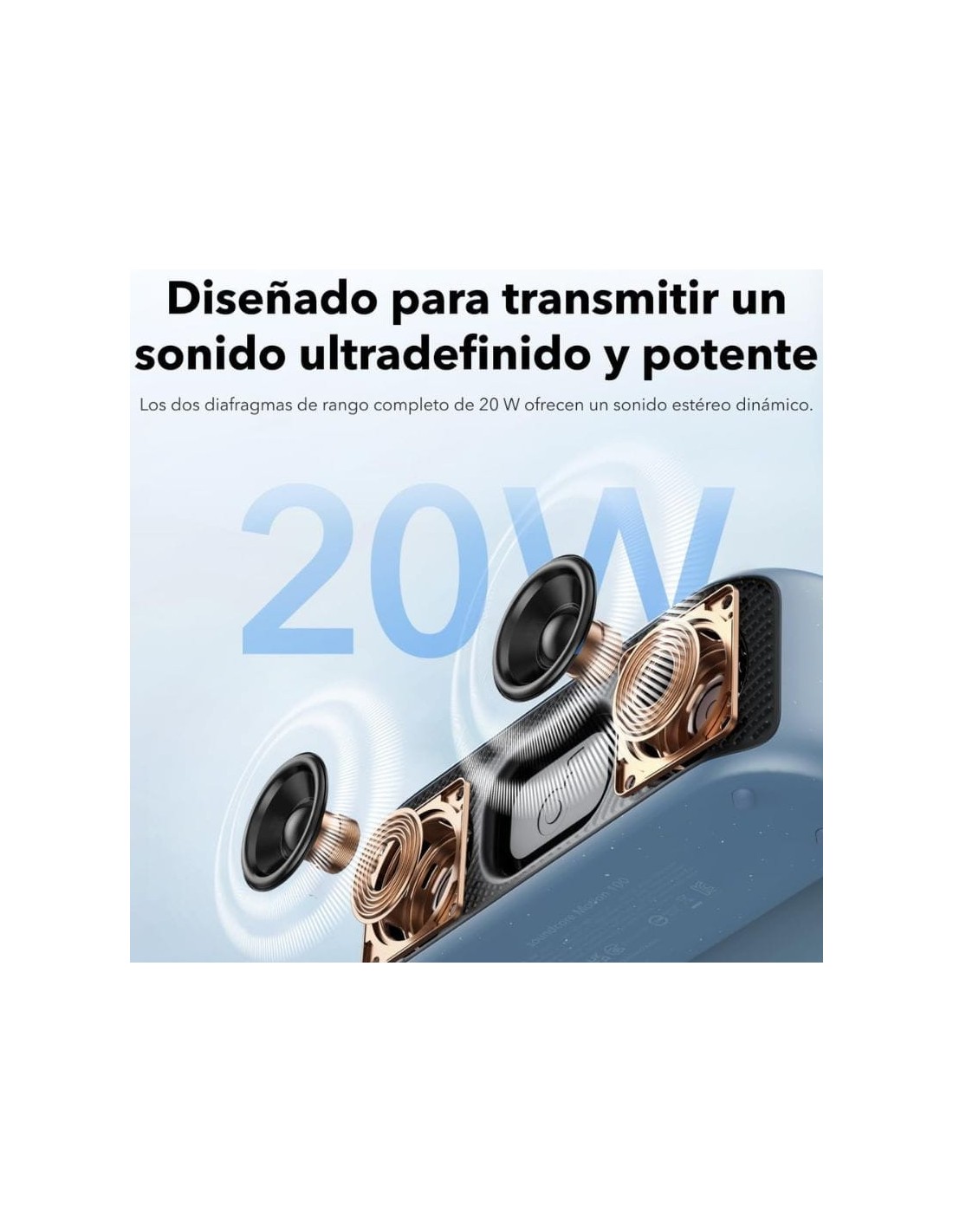 Altavoz Bluetooth Soundcore Motion 100 en Logroño