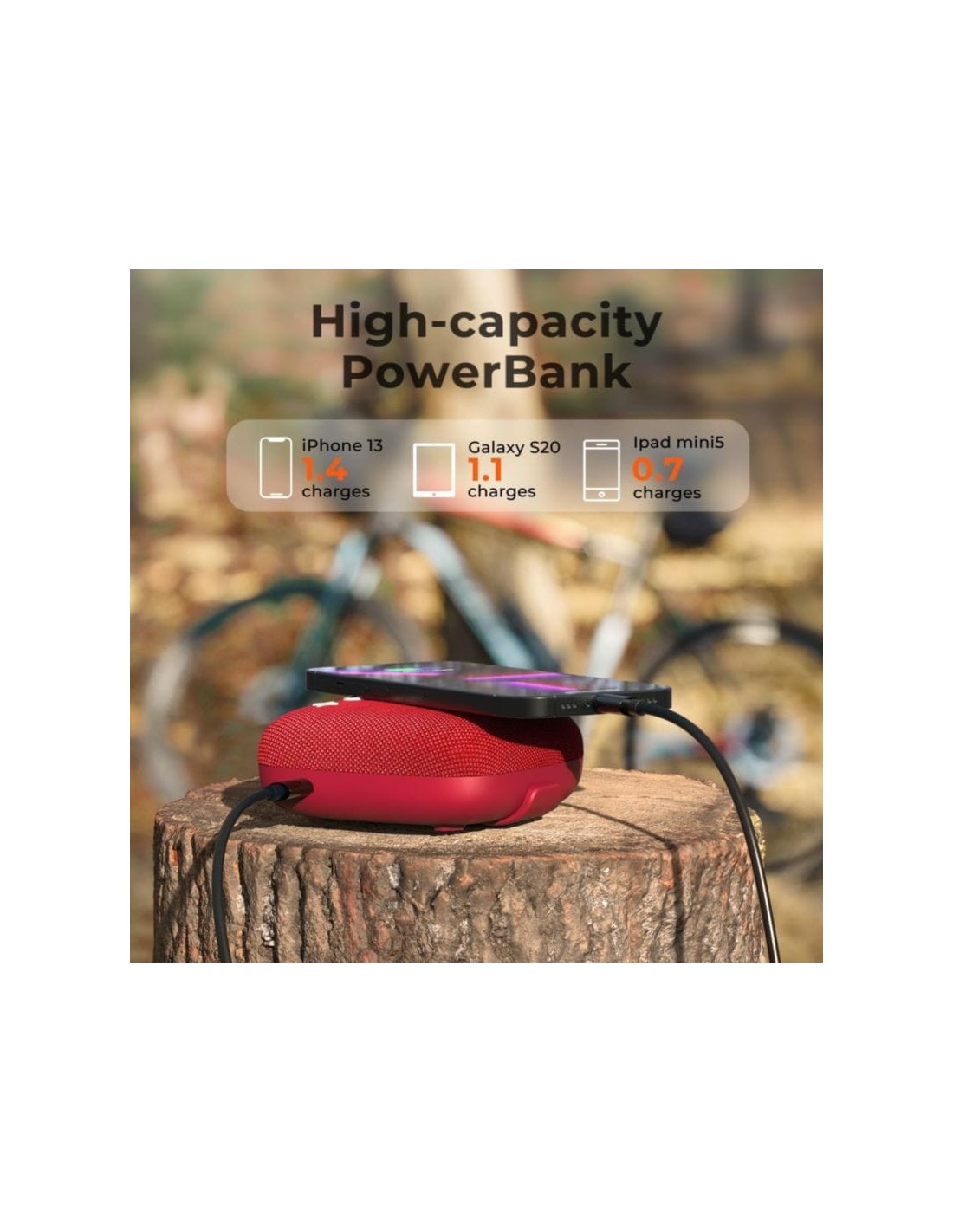Altavoz Bluetooth Tribit StormBox Micro 2 BTS12 en Logroño