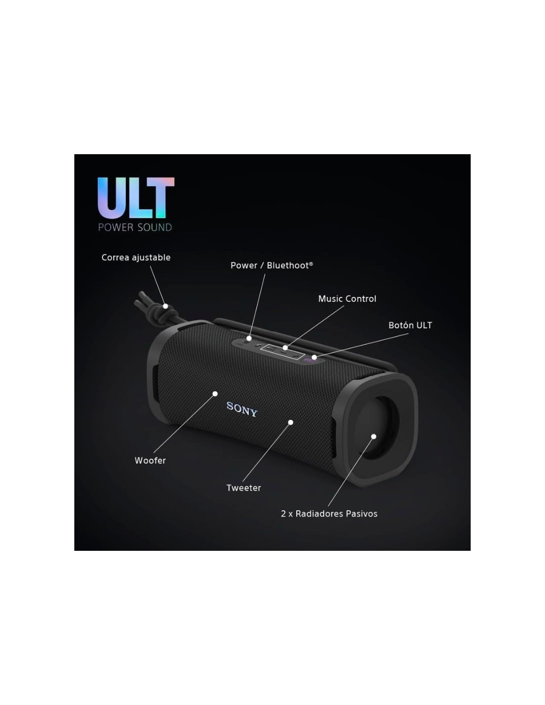 Altavoz Bluetooth Sony ULT Field 1 en Logroño