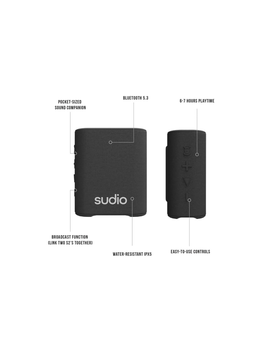 Altavoz Bluetooth Sudio S2 en Logroño