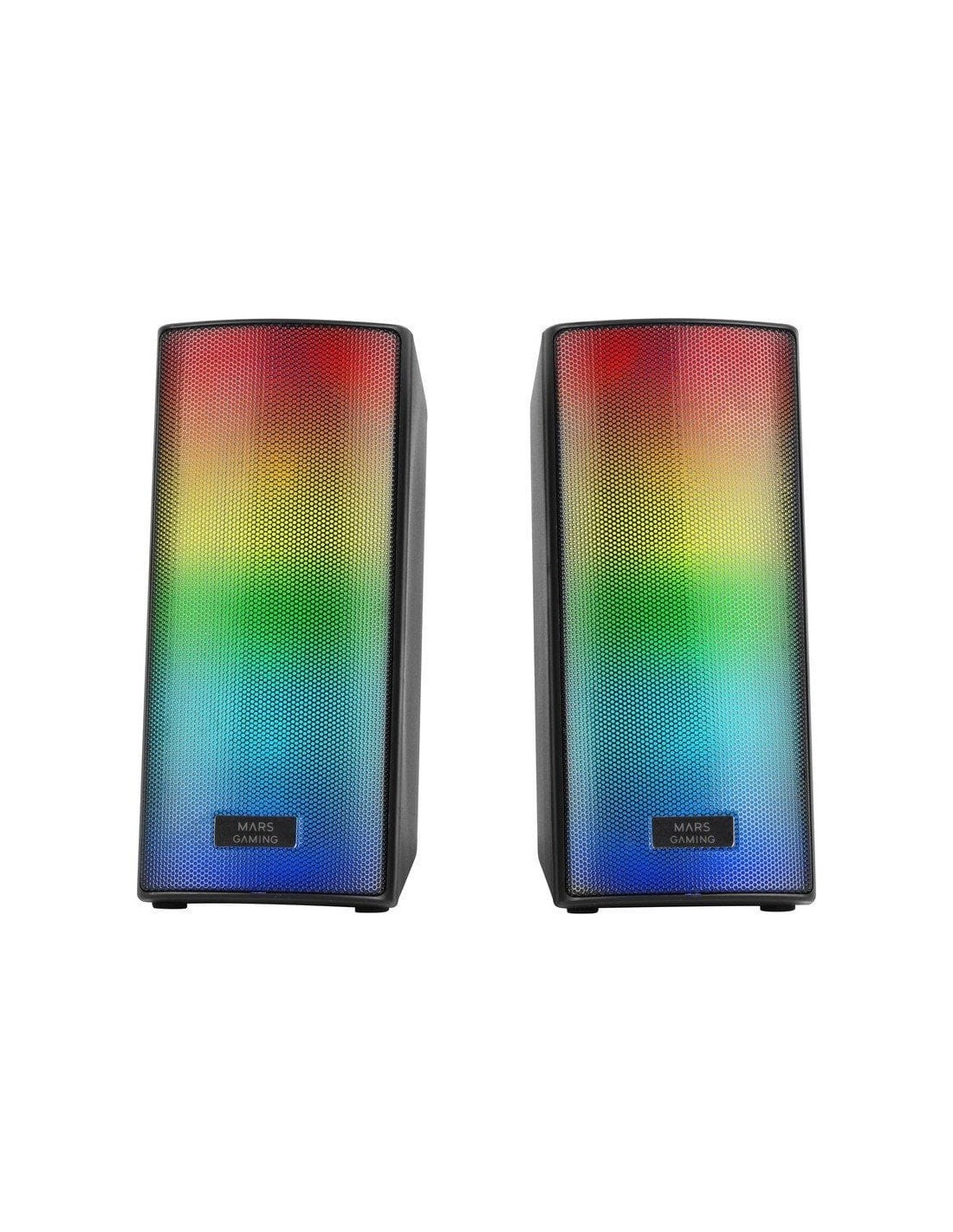 Altavoces PC Mars Gaming MSRGB2 en Logroño