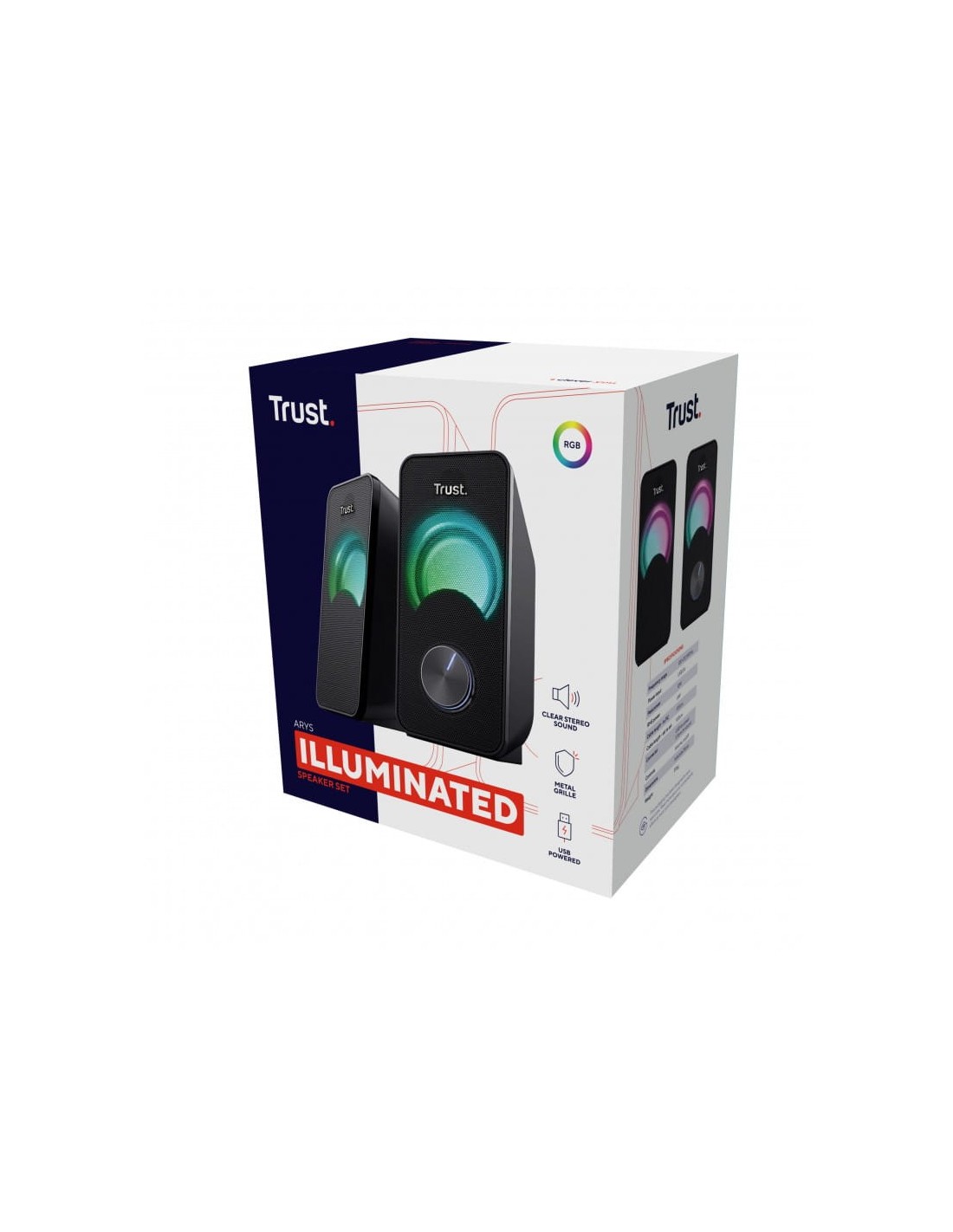 Altavoces PC Trust Arys 2.0 23120 en Logroño