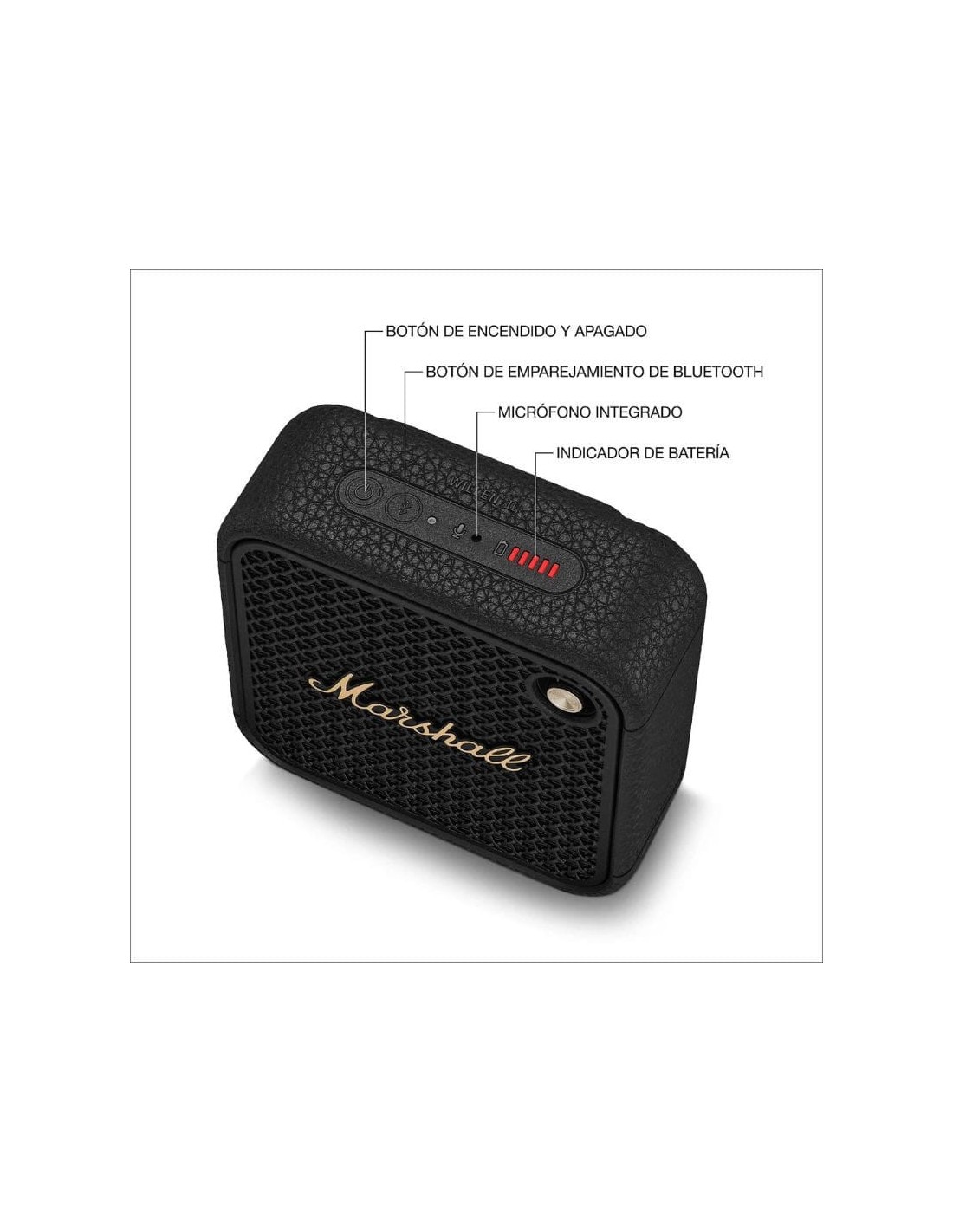 Altavoz Bluetooth Marshall Willen II en Logroño