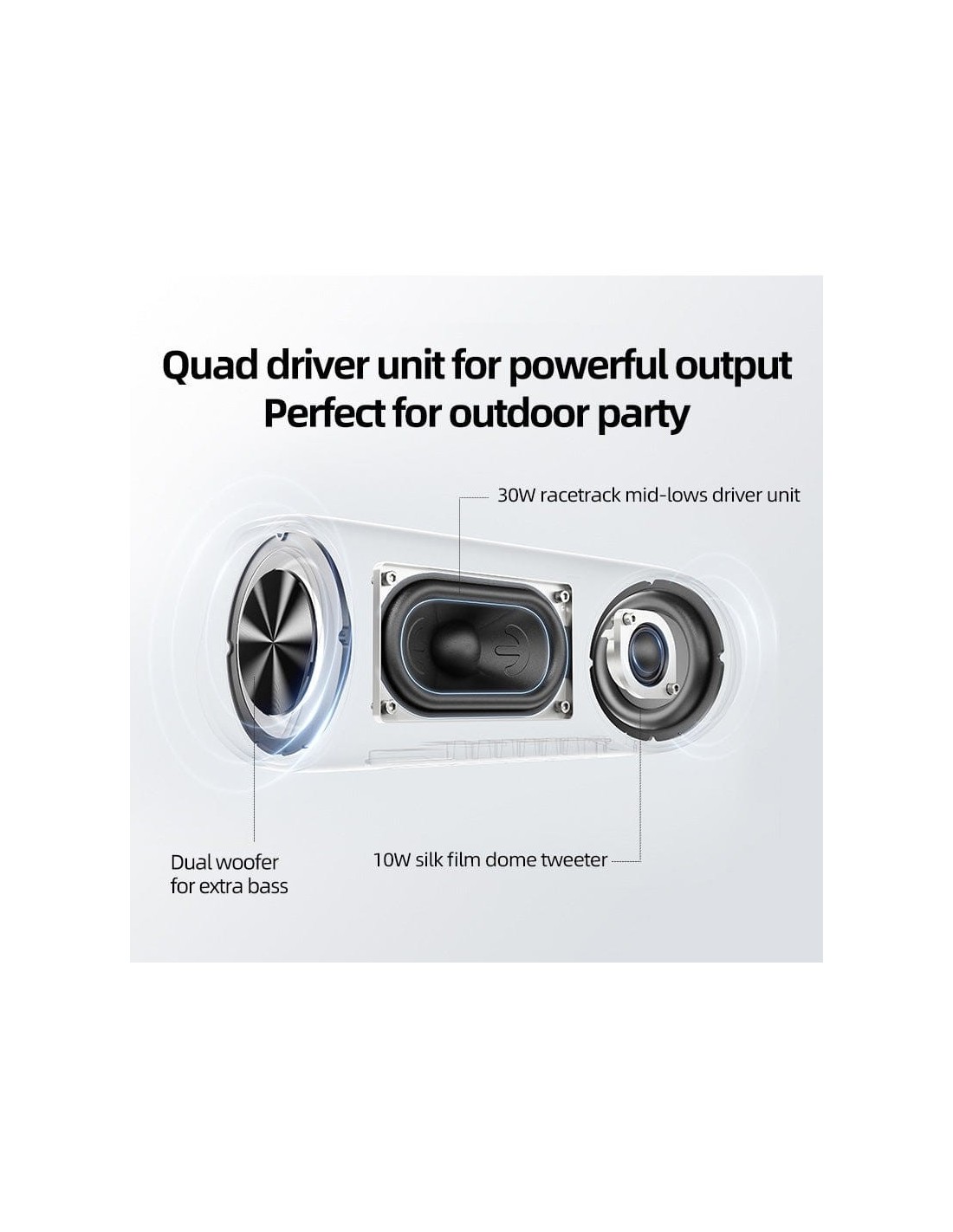 Altavoz Bluetooth QCY SP7 en Logroño