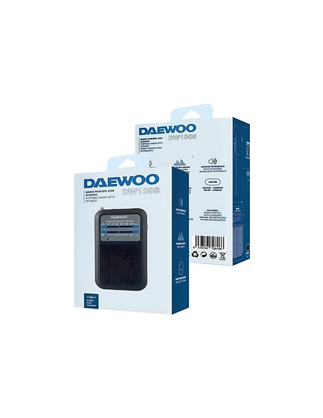 Daewoo DW1008 AM/FM Radio en Logroño