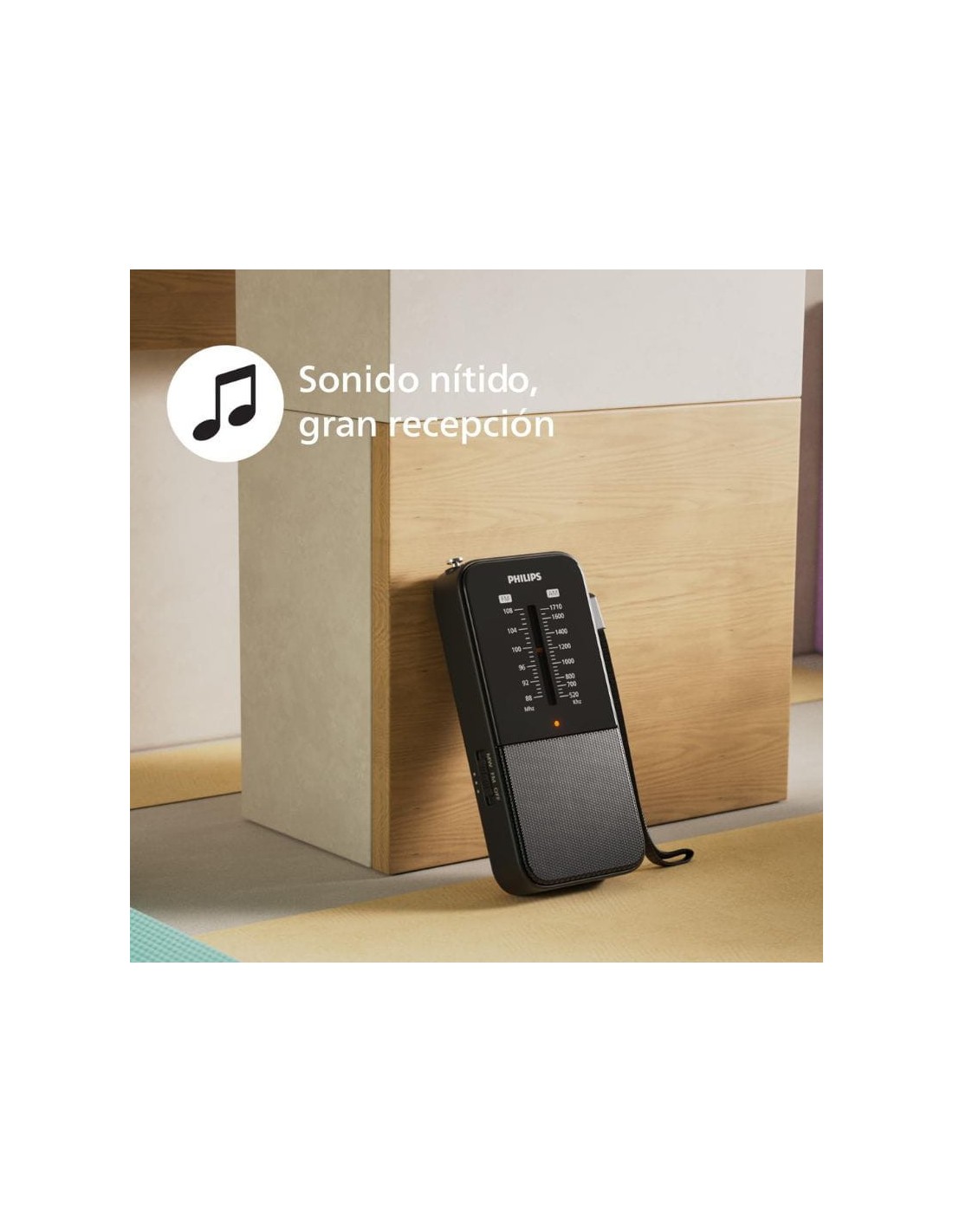 Philips TAR1509/00 Radio portátil analógica en Logroño
