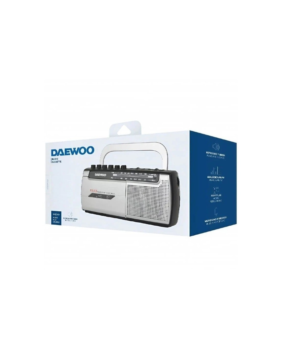 Daewoo DW1107 FM Radio Cassette en Logroño