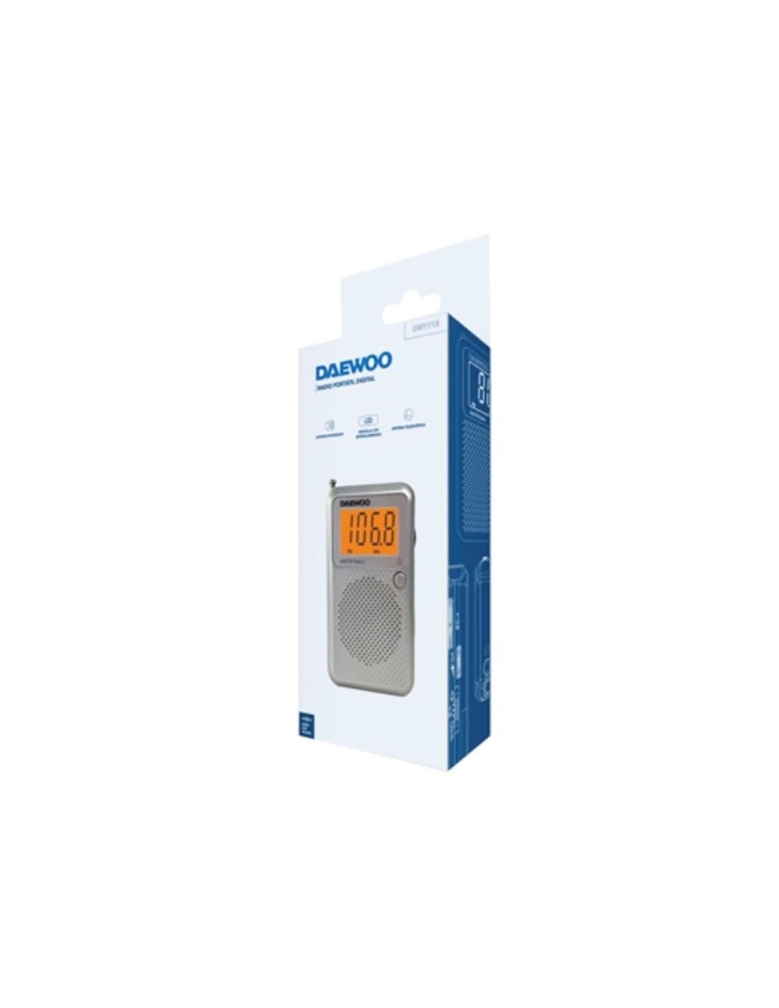 Daewoo DW1115 FM Radio portátil en Logroño