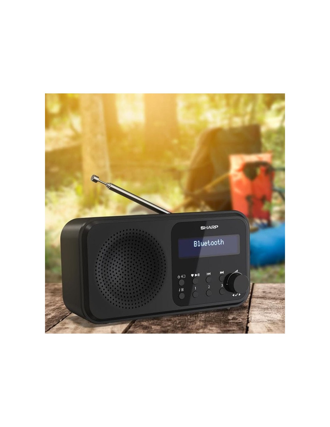 Sharp DR-P420 Bluetooth DAB+ FM Radio digital portátil en Logroño