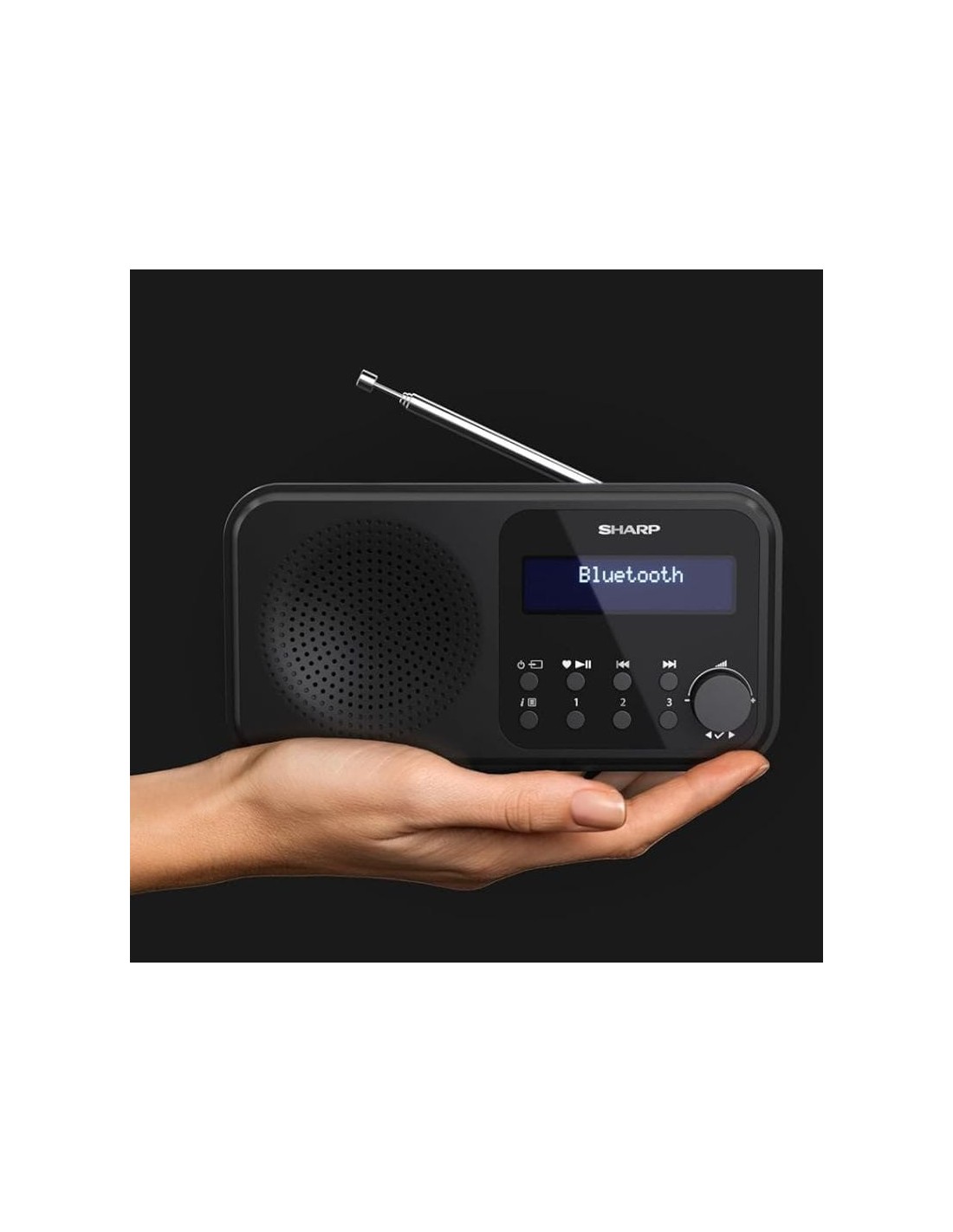 Sharp DR-P420 Bluetooth DAB+ FM Radio digital portátil en Logroño