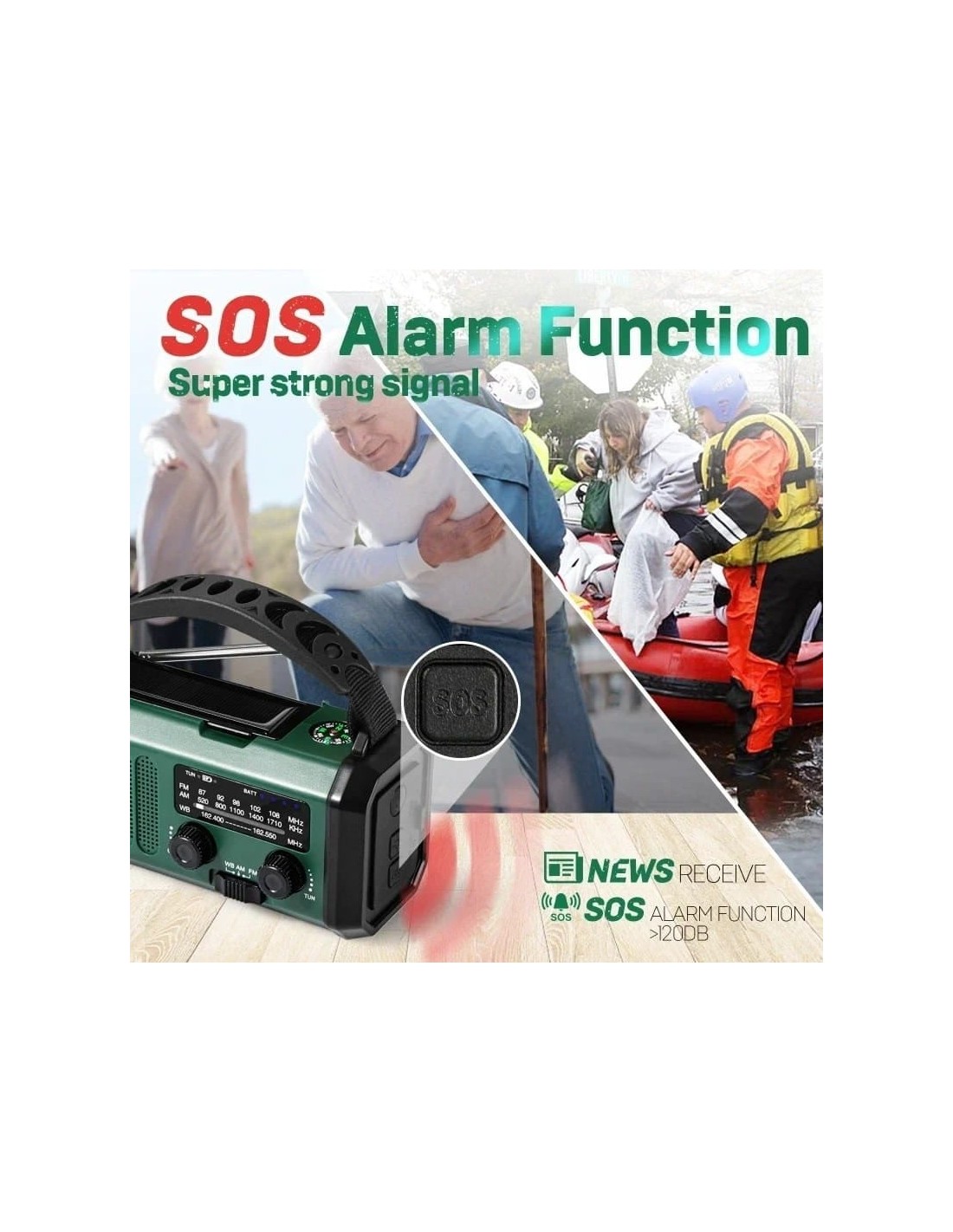 E30 FM Radio de emergencia en Logroño
