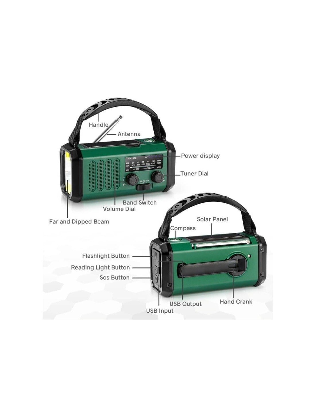 E30 FM Radio de emergencia en Logroño