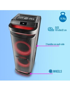 Altavoz de fiesta NGS Wild Space 3 en Logroño 2