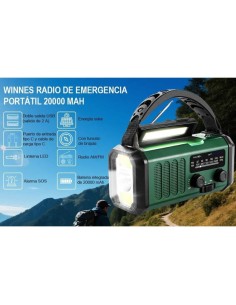Radio de emergencia portátil en Logroño 2