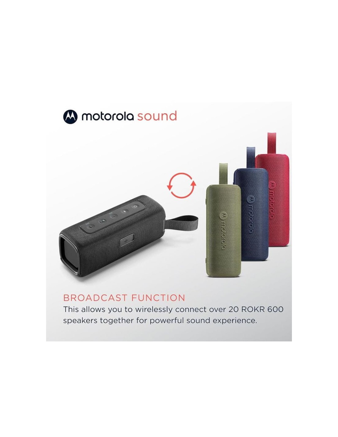Altavoz Bluetooth Motorola Rokr 600 en Logroño