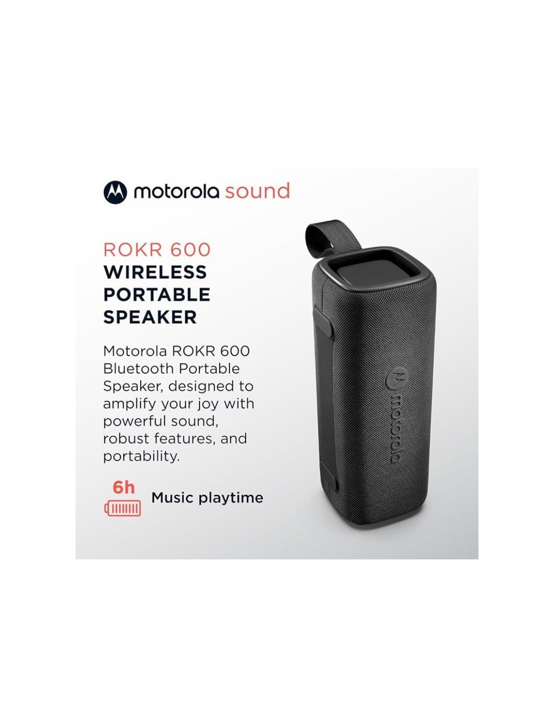 Altavoz Bluetooth Motorola Rokr 600 en Logroño