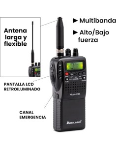 Midland Alan 42 DS CB Radio portátil en Logroño 2