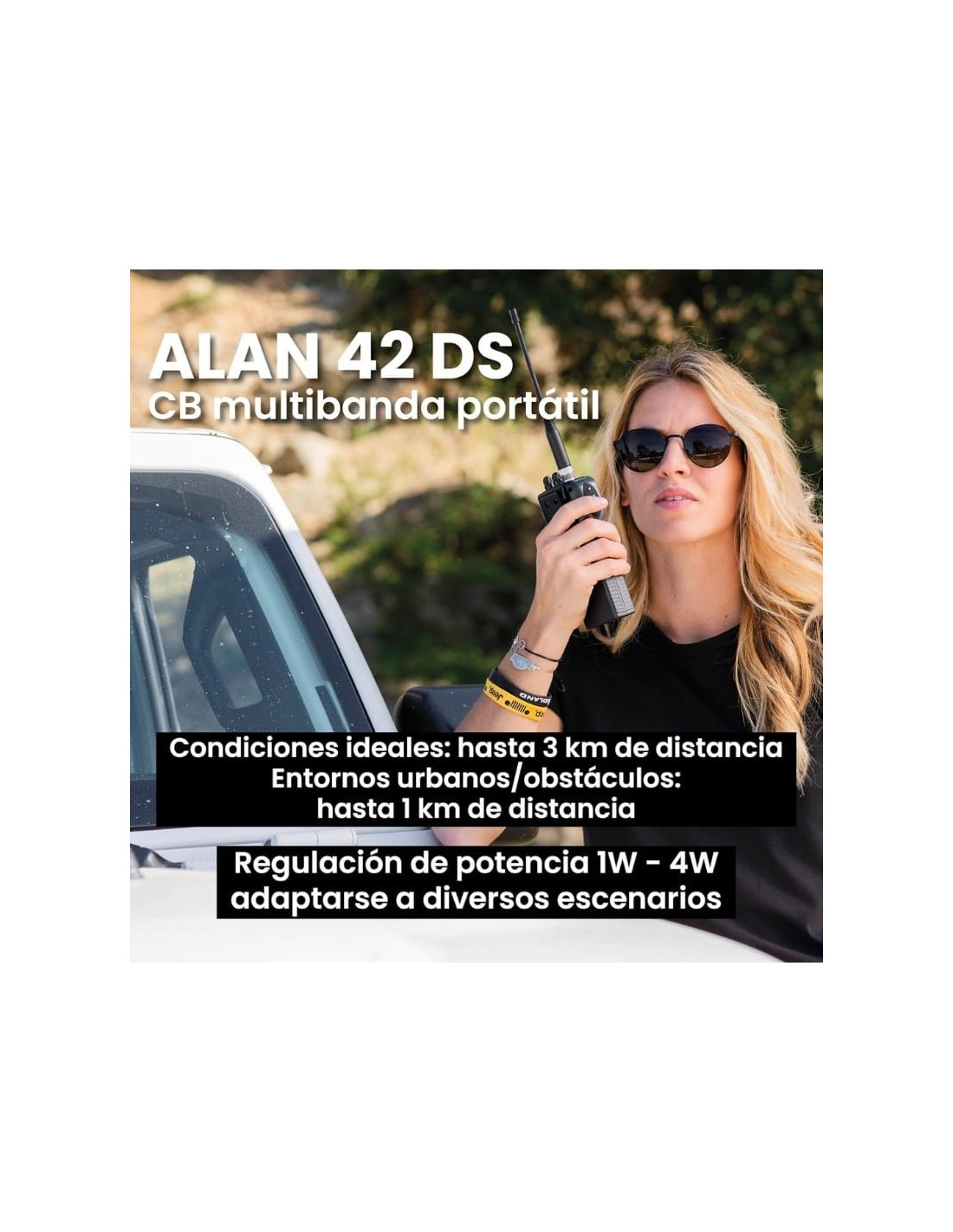 Midland Alan 42 DS CB Radio portátil en Logroño