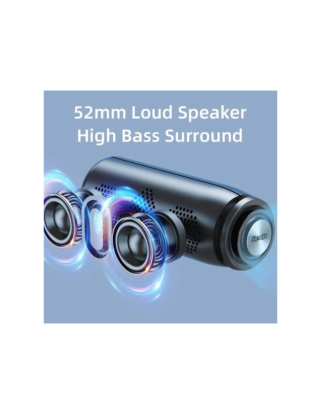 Altavoz Bluetooth Zealot S51 en Logroño