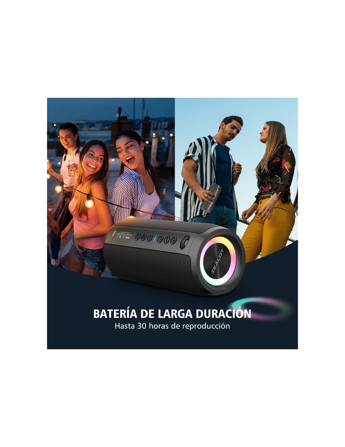 Altavoz Bluetooth Zealot S51 Pro en Logroño
