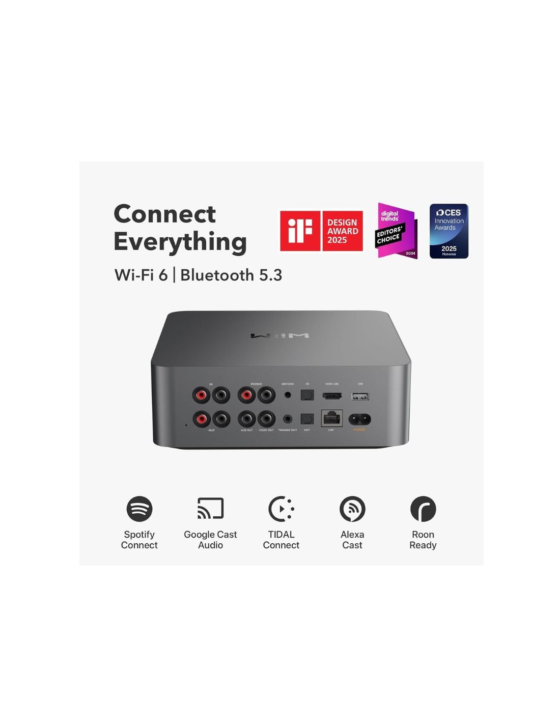 WiiM Ultra Bluetooth Reproductor de audio en red en Logroño