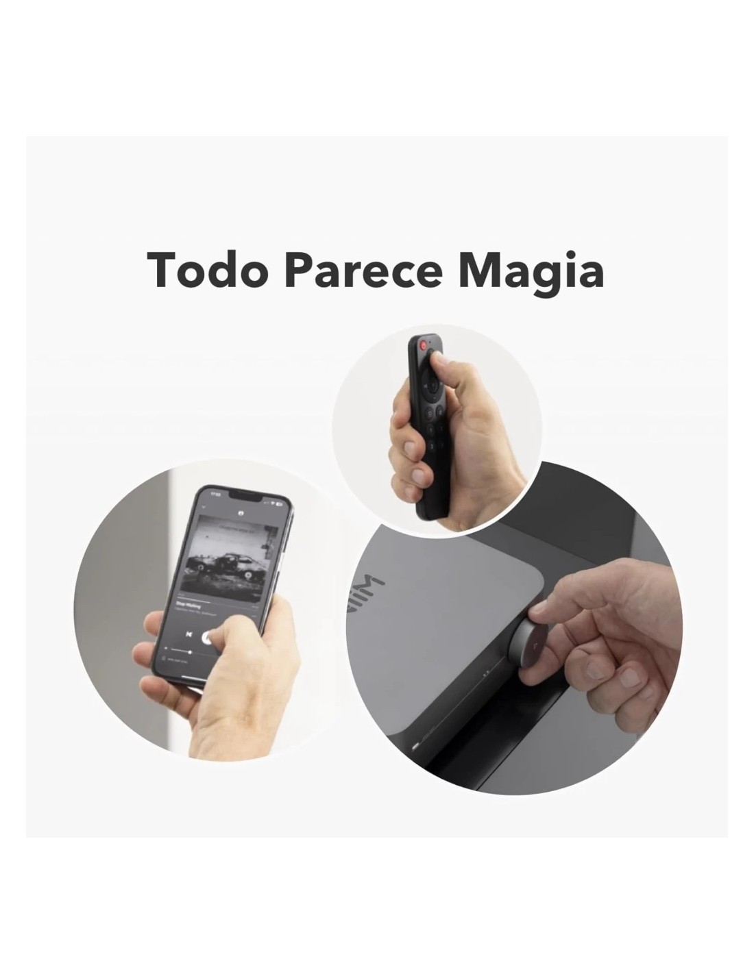 WiiM Amp Streaming Estéreo 24 bits/192 kHz por canal Bluetooth DAC WiF