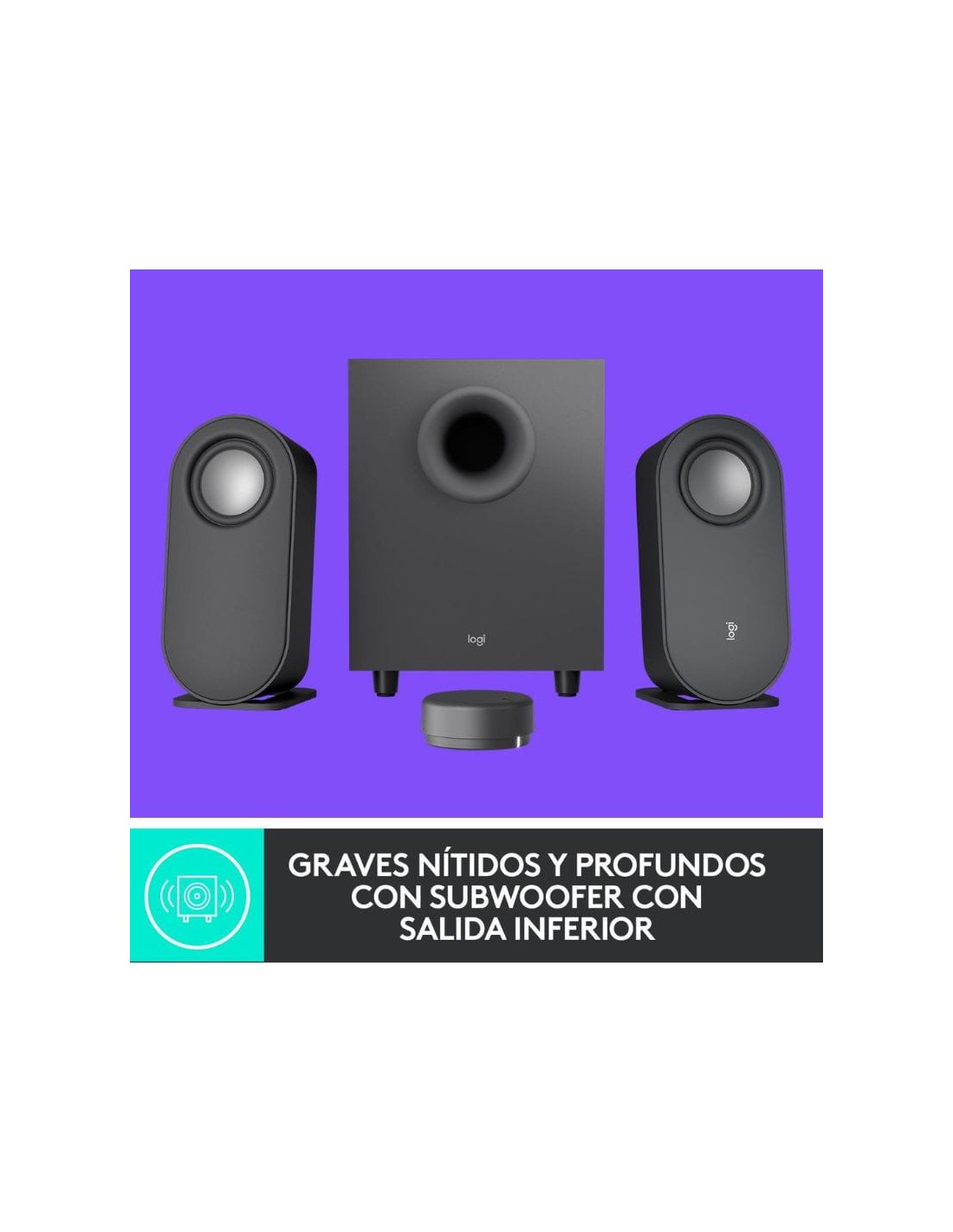 Altavoces PC Logitech Z407 2.1 en Logroño