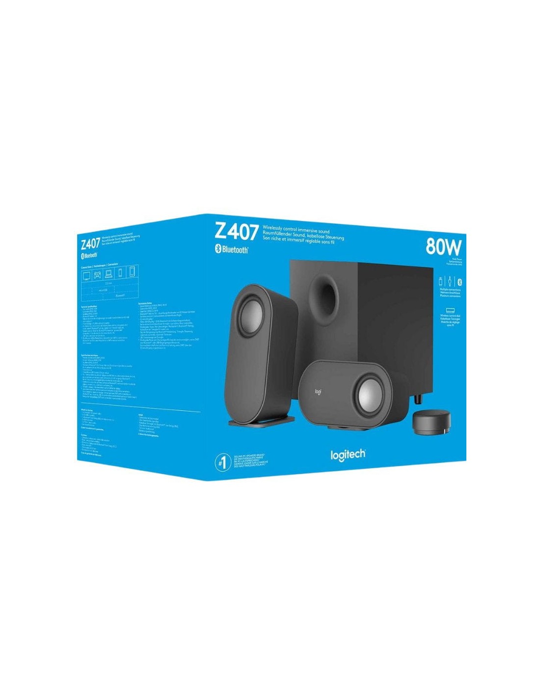 Altavoces PC Logitech Z407 2.1 en Logroño