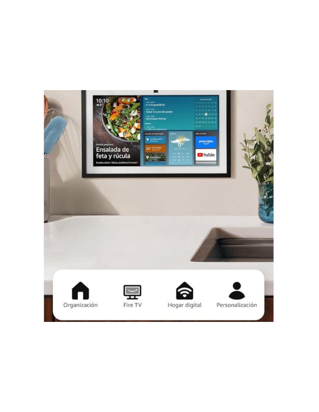 Altavoz inteligente Amazon Echo Show 15 con Fire TV 2024 WiFi