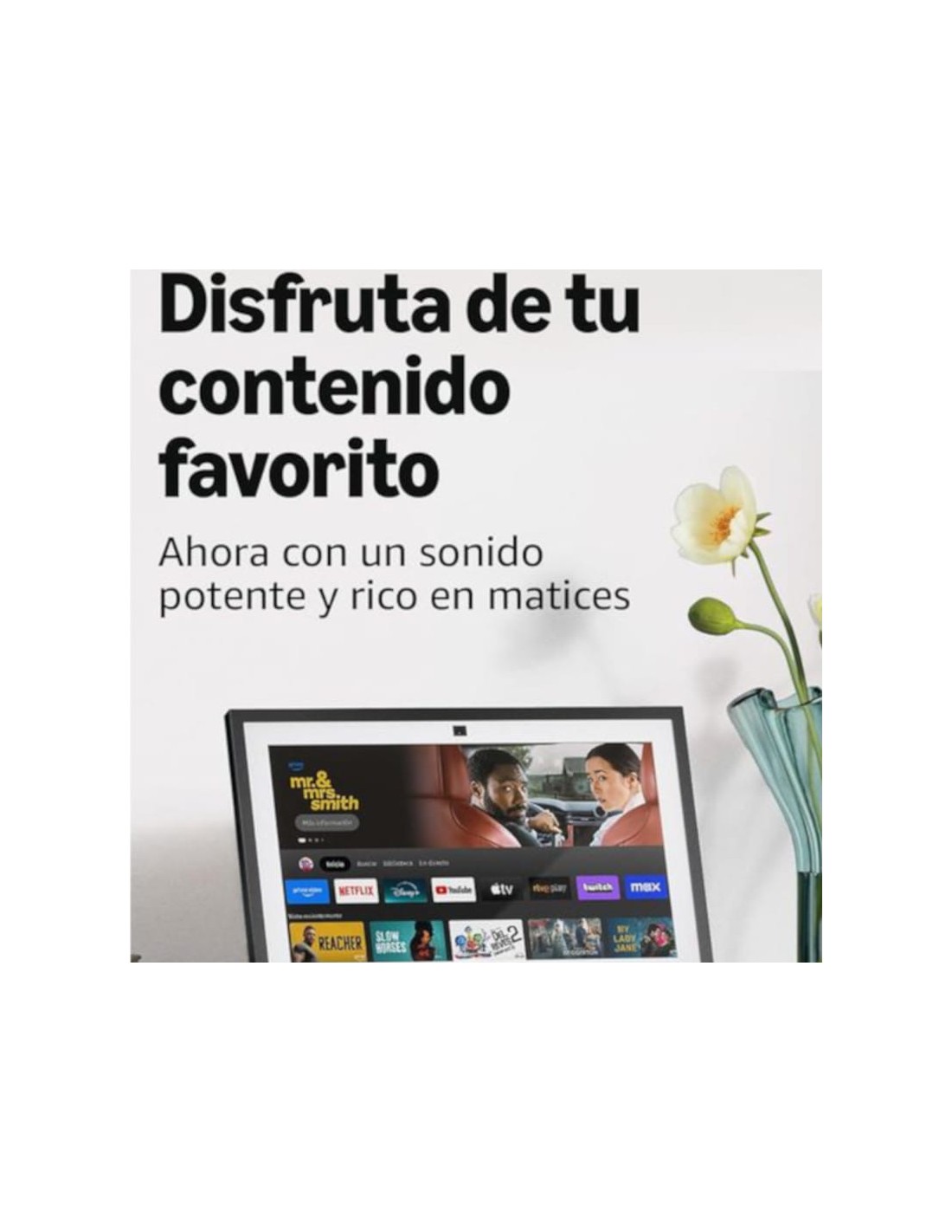 Altavoz inteligente Amazon Echo Show 15 con Fire TV 2024 WiFi