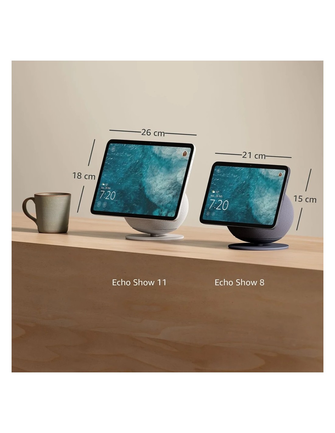 Altavoz inteligente Amazon Echo Show 11 Matter Bluetooth WiFi