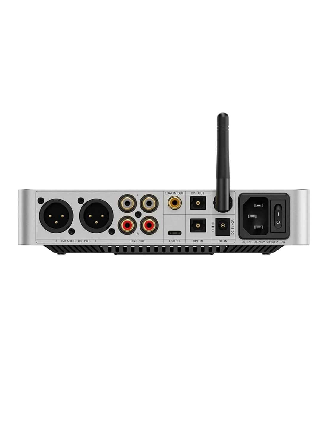 FiiO BR15 R2R DAC Hi-Res Balanceado XLR RCA 1,47 pulgadas Receptor