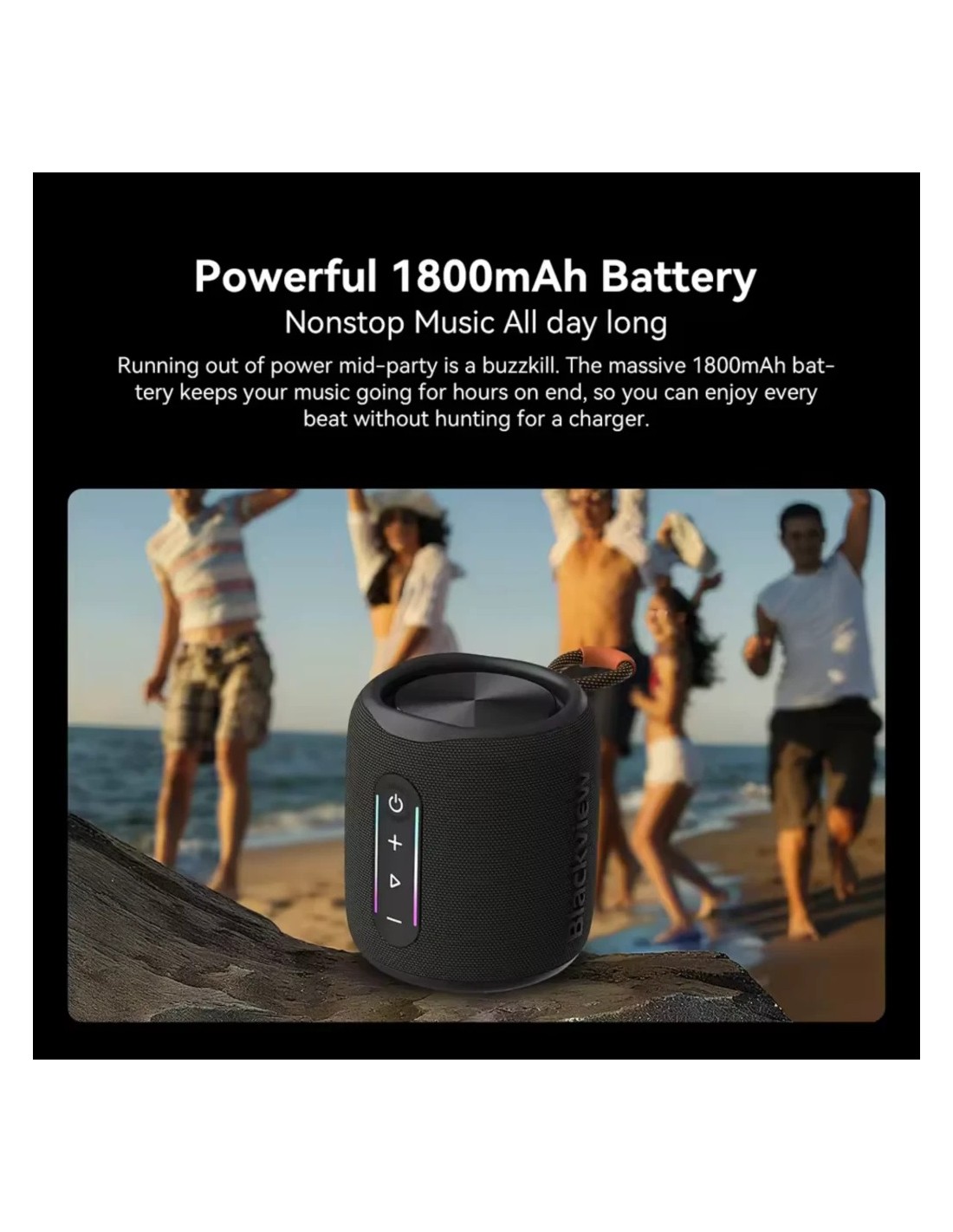 Altavoz Bluetooth Blackview AuraBass 2 en Logroño