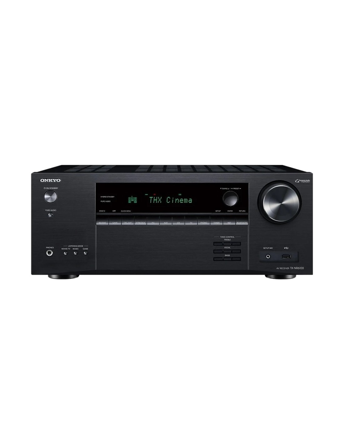 Onkyo TX-NR6100 Dolby Atmos DTS:X Bluetooth WiFi AirPlay Receptor AV