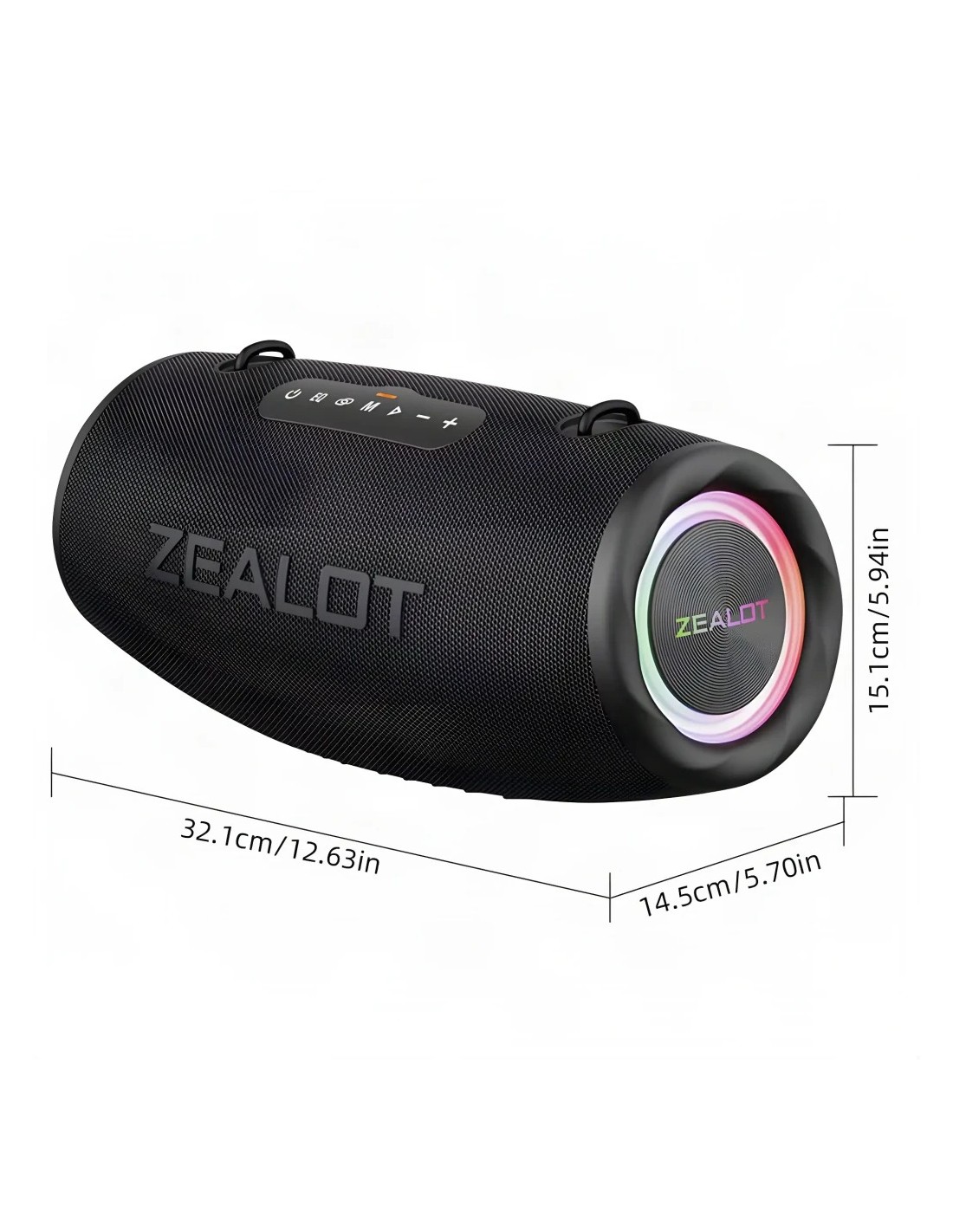 Altavoz Bluetooth Zealot S87 en Logroño