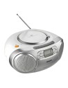 Philips AZ127/12 FM Red o pilas LR14 Entrada 3,5mm LCD Radiocasete