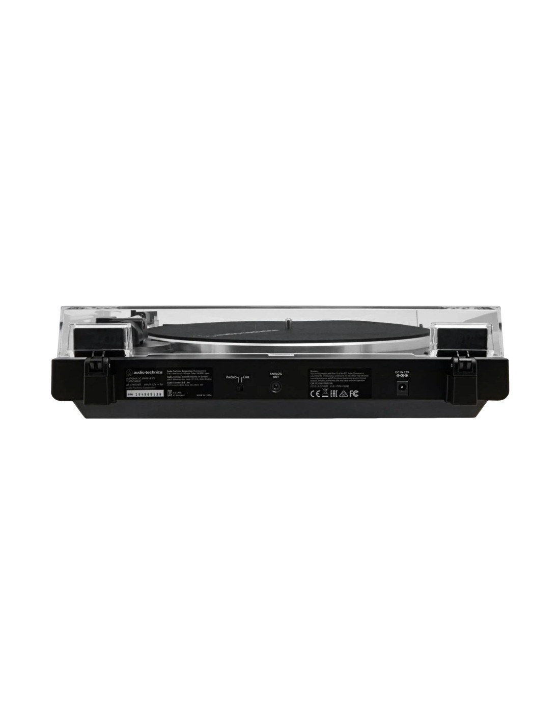 Audio-Technica AT-LP60XBT Bluetooth aptX tracción por correa 33/45 rpm