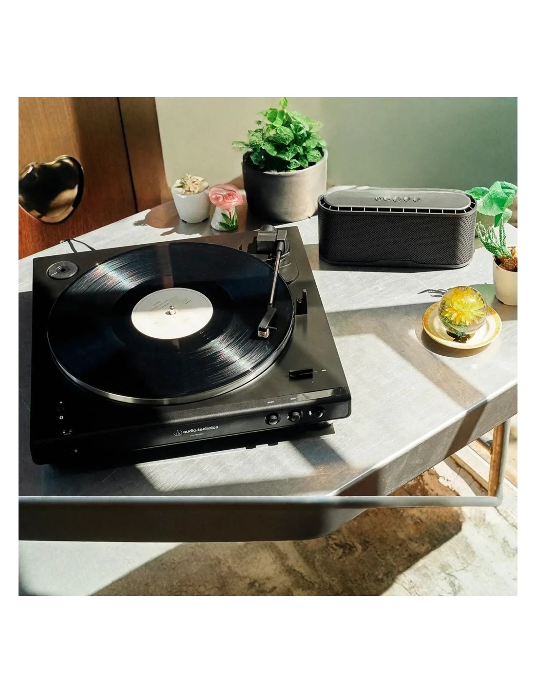 Audio-Technica AT-LP60XBT Bluetooth aptX tracción por correa 33/45 rpm