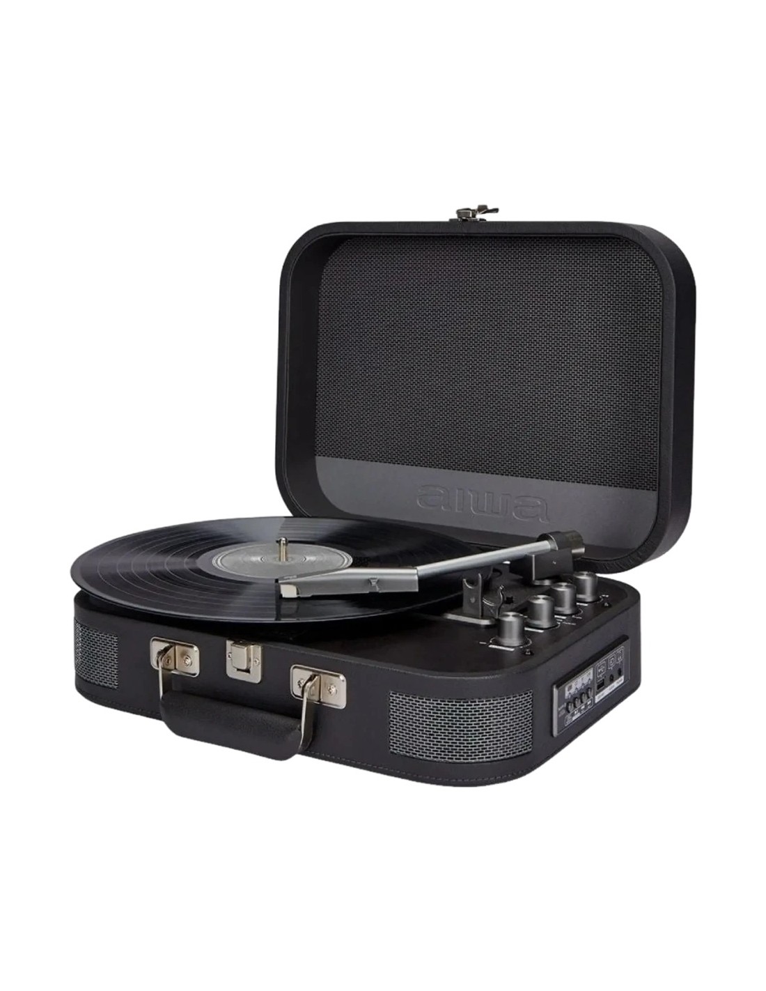 Aiwa VPX-1951TN Bluetooth tracción por correa 33/45 rpm USB Tocadiscos