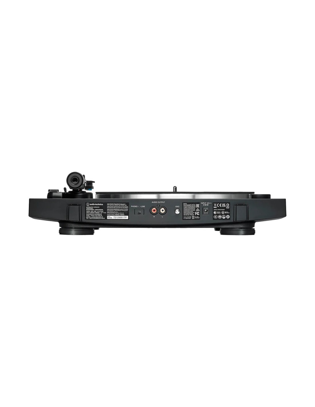 Audio-Technica AT-LP3XBTBK Bluetooth aptX Adaptive tracción por correa