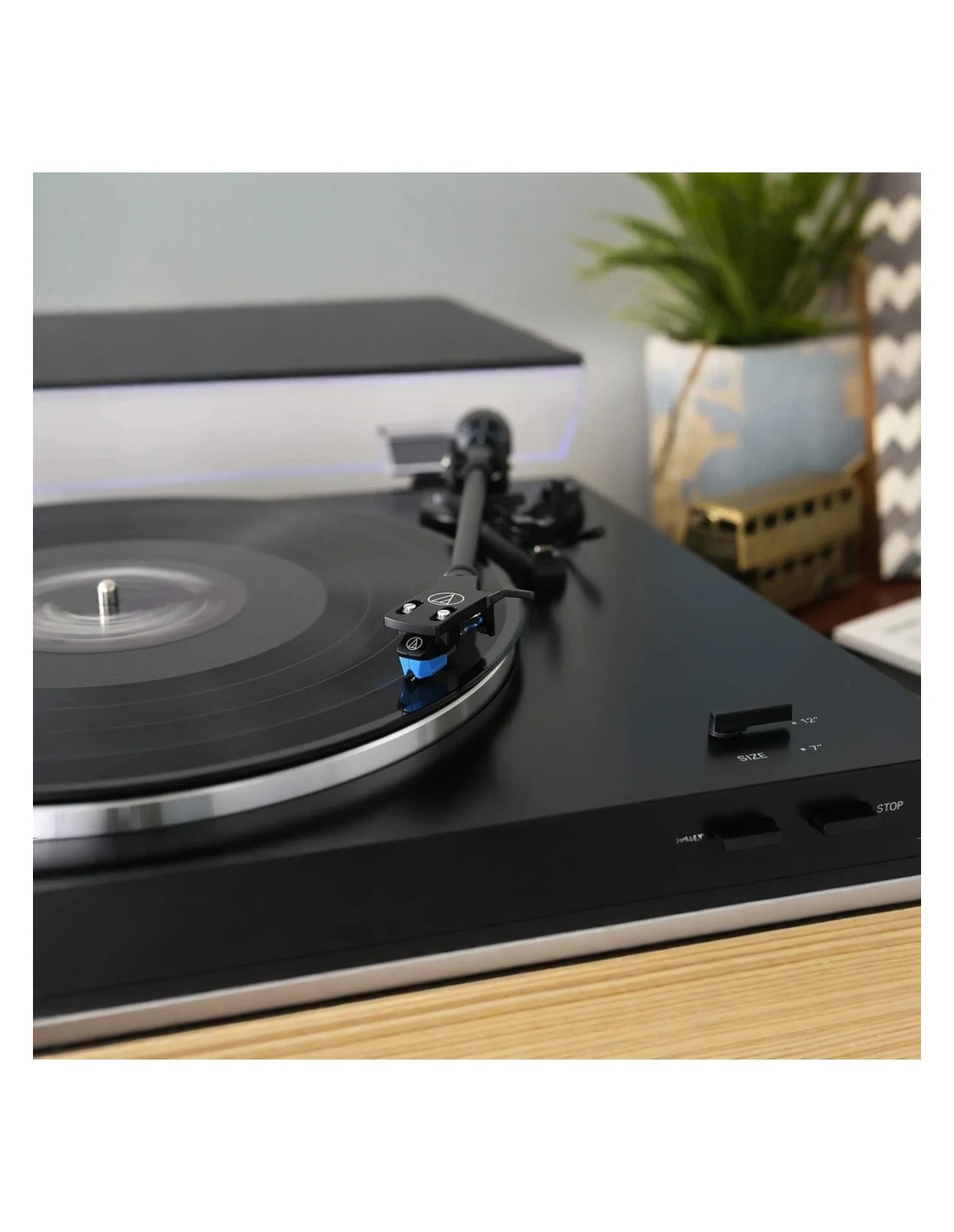 Audio-Technica AT-LP3XBTBK Bluetooth aptX Adaptive tracción por correa