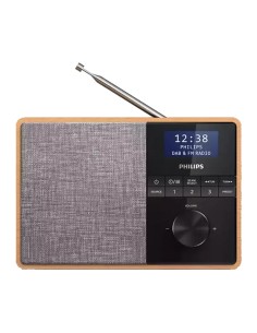 Philips TAR5505/10 DAB, DAB+, FM Red eléctrica/Pilas Bluetooth Radio