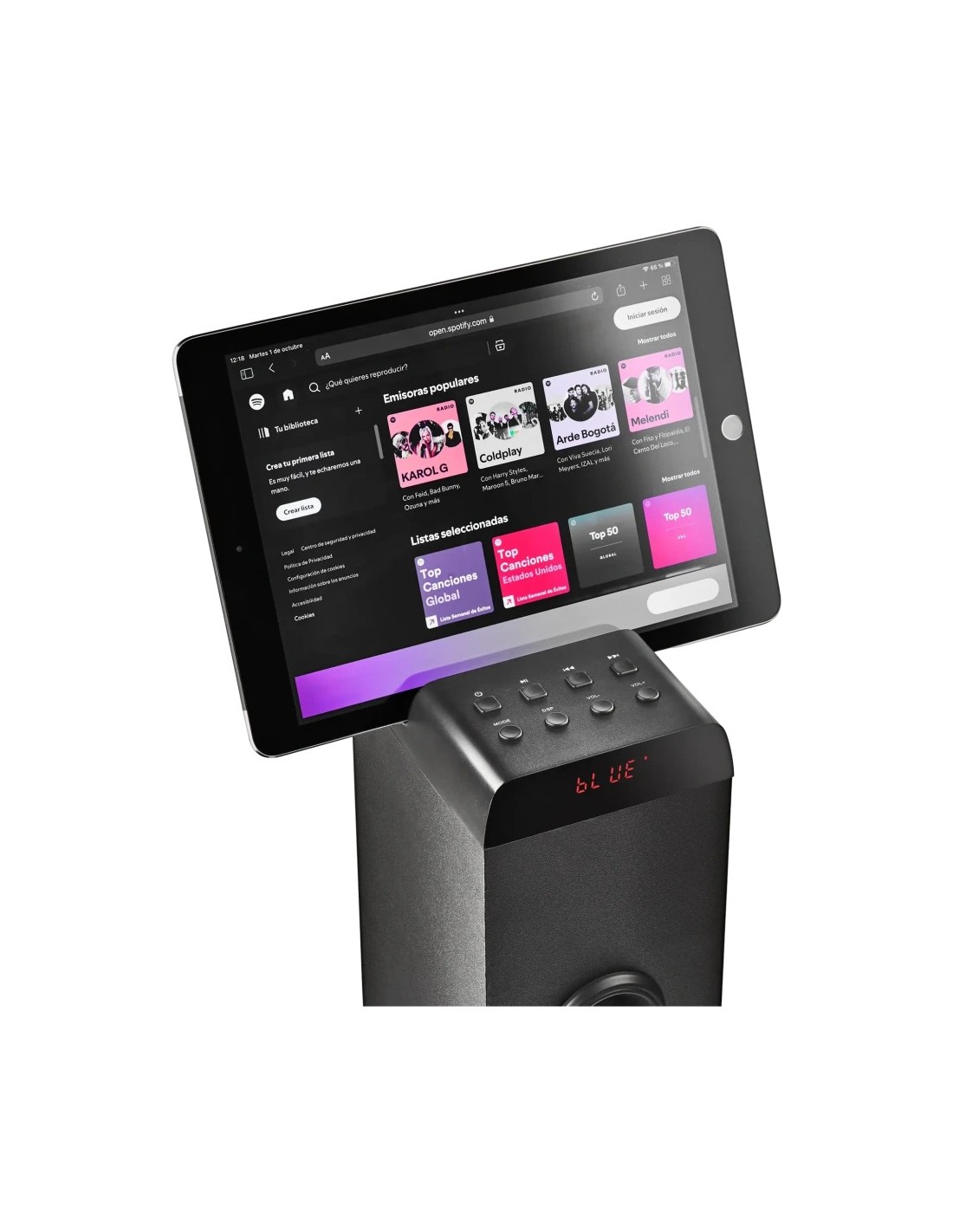 Altavoz Bluetooth NGS Sky Charm Pro 1.0 Bluetooth Torre de sonido