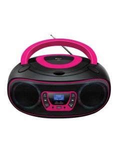 Altavoz de fiesta Denver DAB+, FM Batería o red Bluetooth, USB, CD, AU
