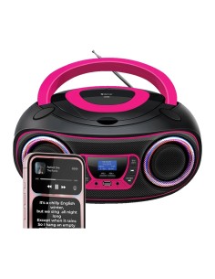 Altavoz de fiesta Denver DAB+, FM Batería o red Bluetooth, USB, CD, AU 2