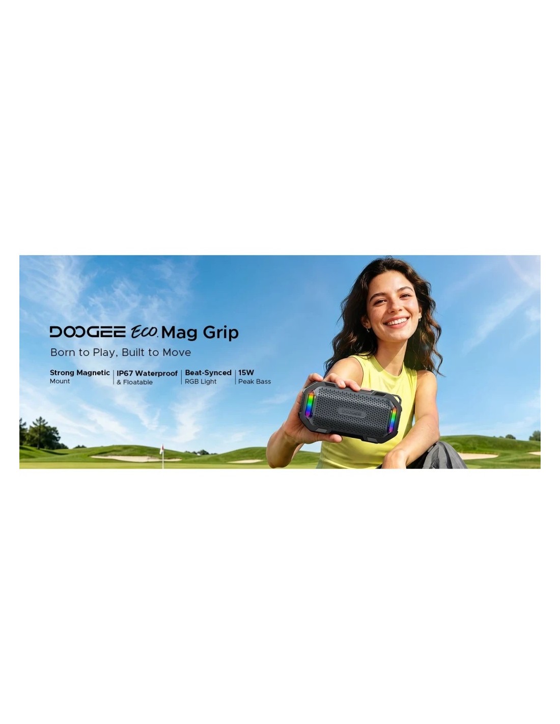 Altavoz Bluetooth Doogee Mag Grip Mini en Logroño
