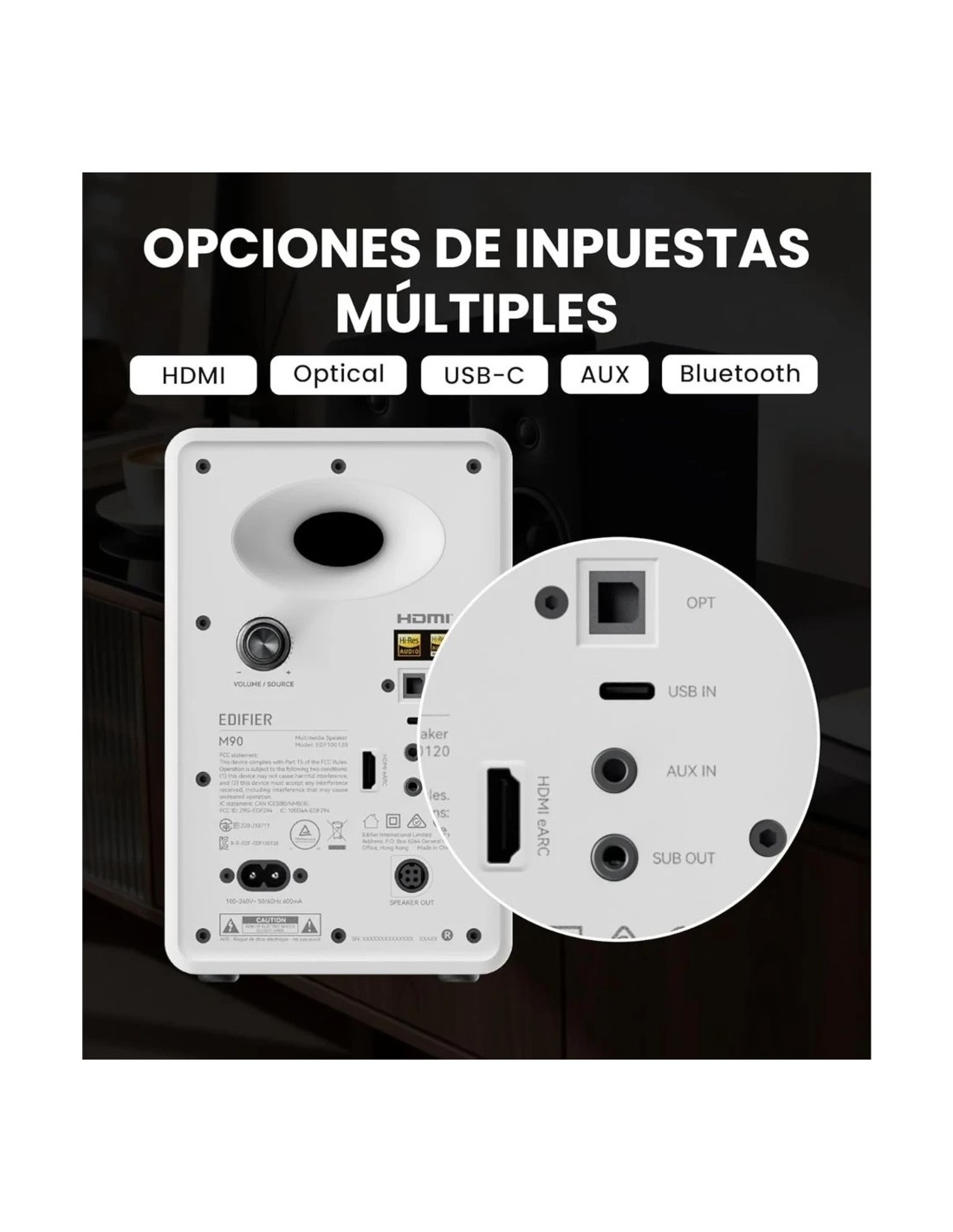 Altavoz Bluetooth Edifier M90 en Logroño