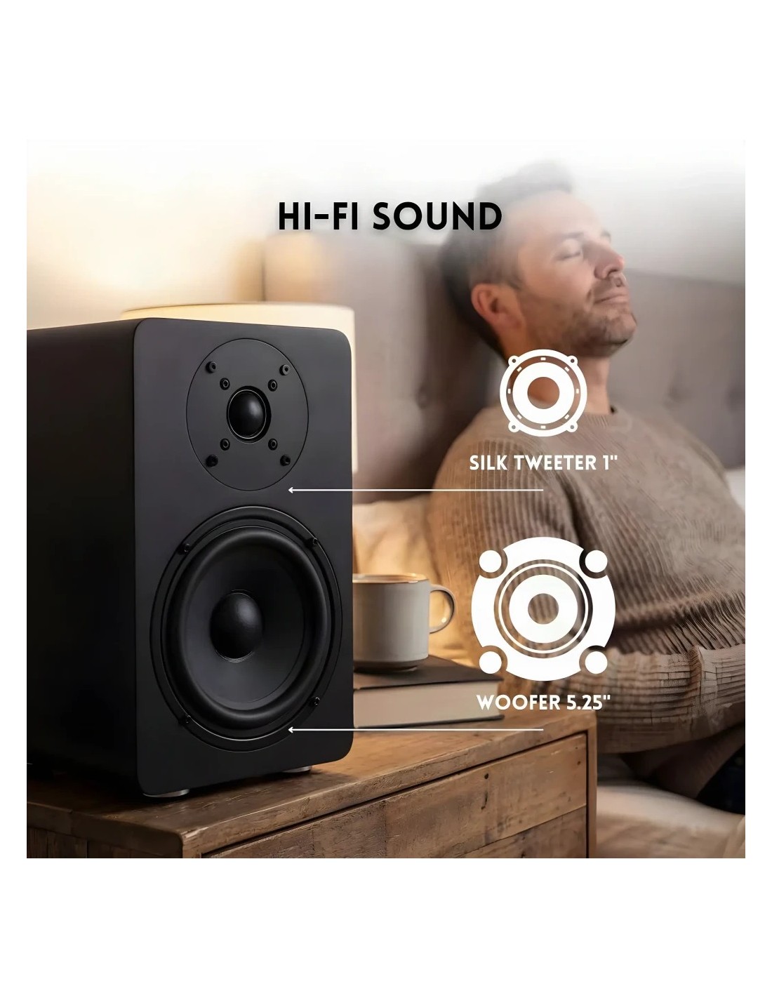 Altavoz Bluetooth Vulkkano A5 ARC MKII HDMI ARC Óptica en Logroño